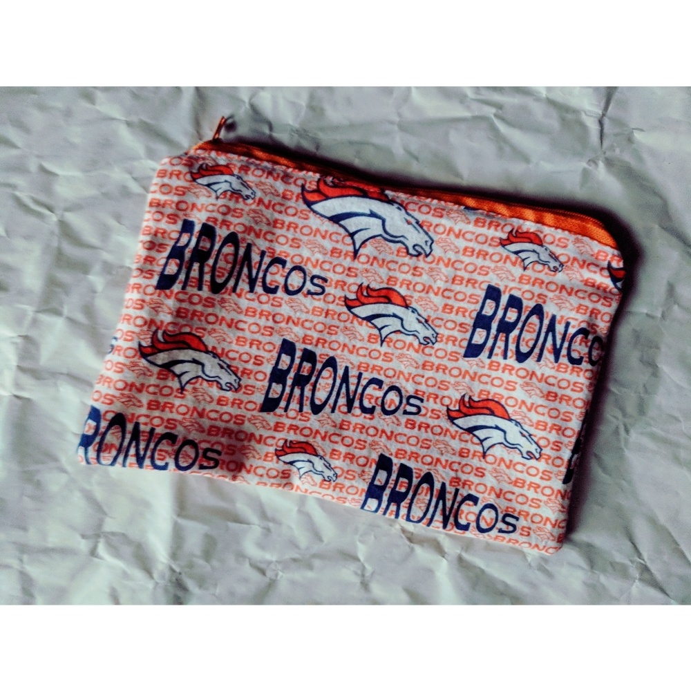 Broncos Zipper Pouch